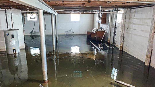 Wet Basement Waterproofing in the Greenville, Spartanburg, SC Areas